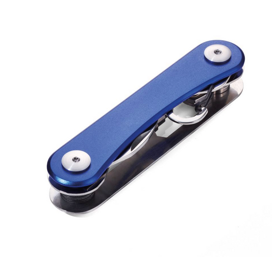 Portachiavi Acciaio 6 Chiavi Multifunzione