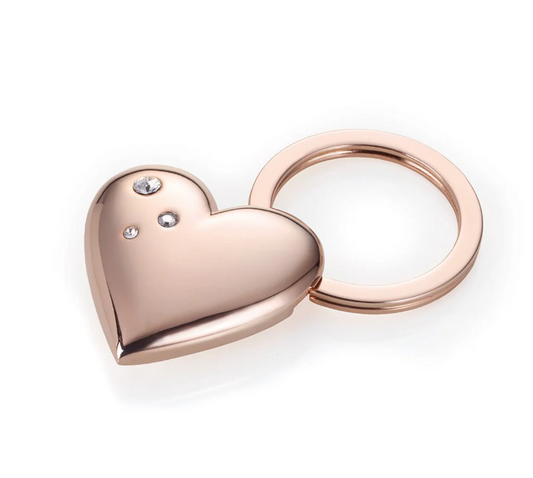 Portachiavi Cuore Con Swarovski