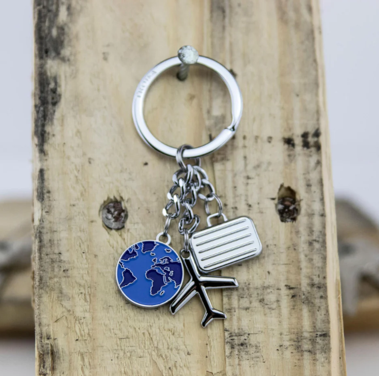 Portachiavi Viaggiatore del Mondo