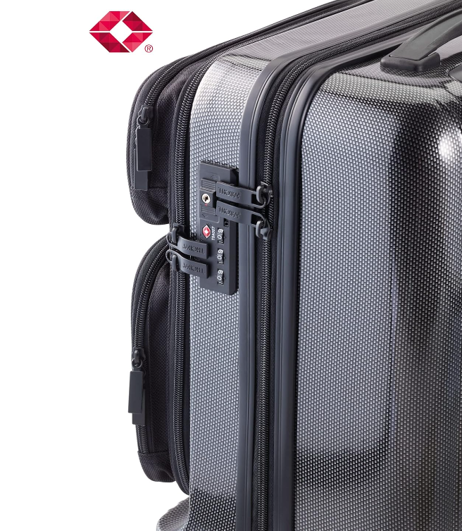 Trolley 36 Ore Policarbonato Antiurto 4 ruote girevoli 360°