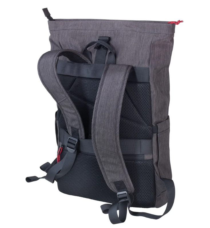 Zaino Business Roll Top Grigio Antracite/Nero