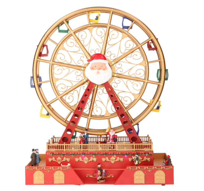 Ruota panoramica animata con carillon