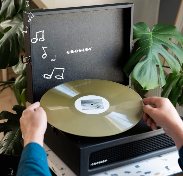 Giradischi Bluetooth Voyager Black 33/45/78 giri