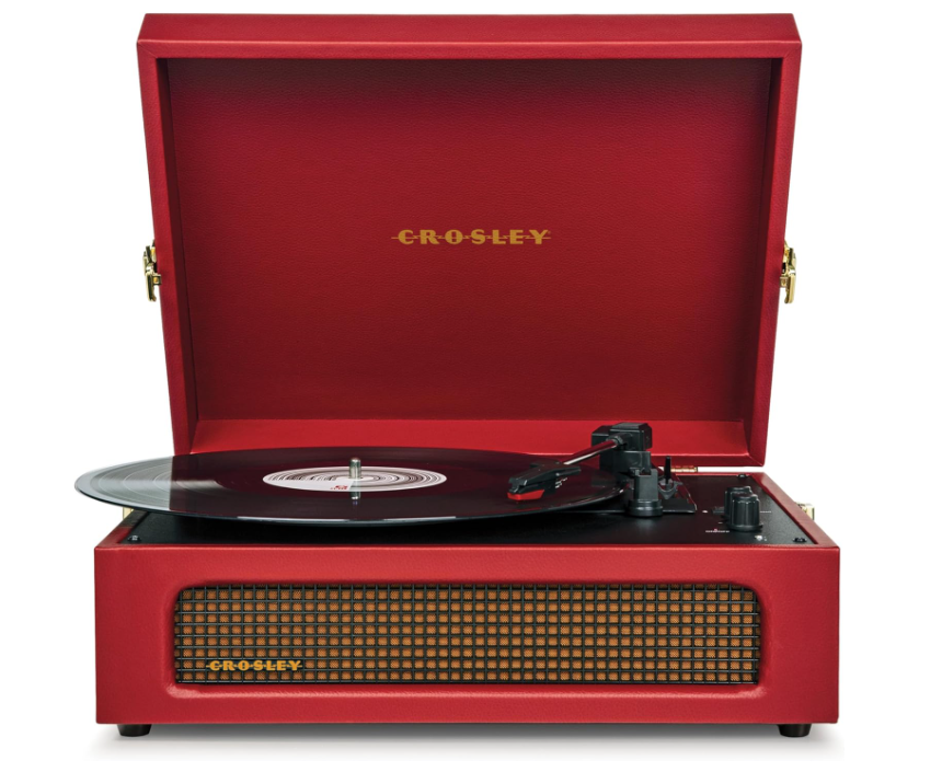 Giradischi Bluetooth Voyager Burgundy 33/45/78 giri