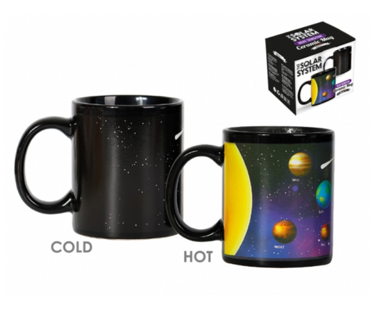 Tazza in Ceramica Termosensibile cambia colore PIANETI