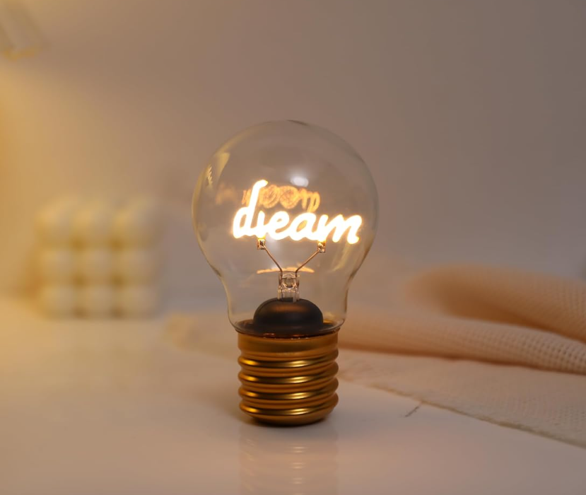 Lucetta a forma di lampadina Dream