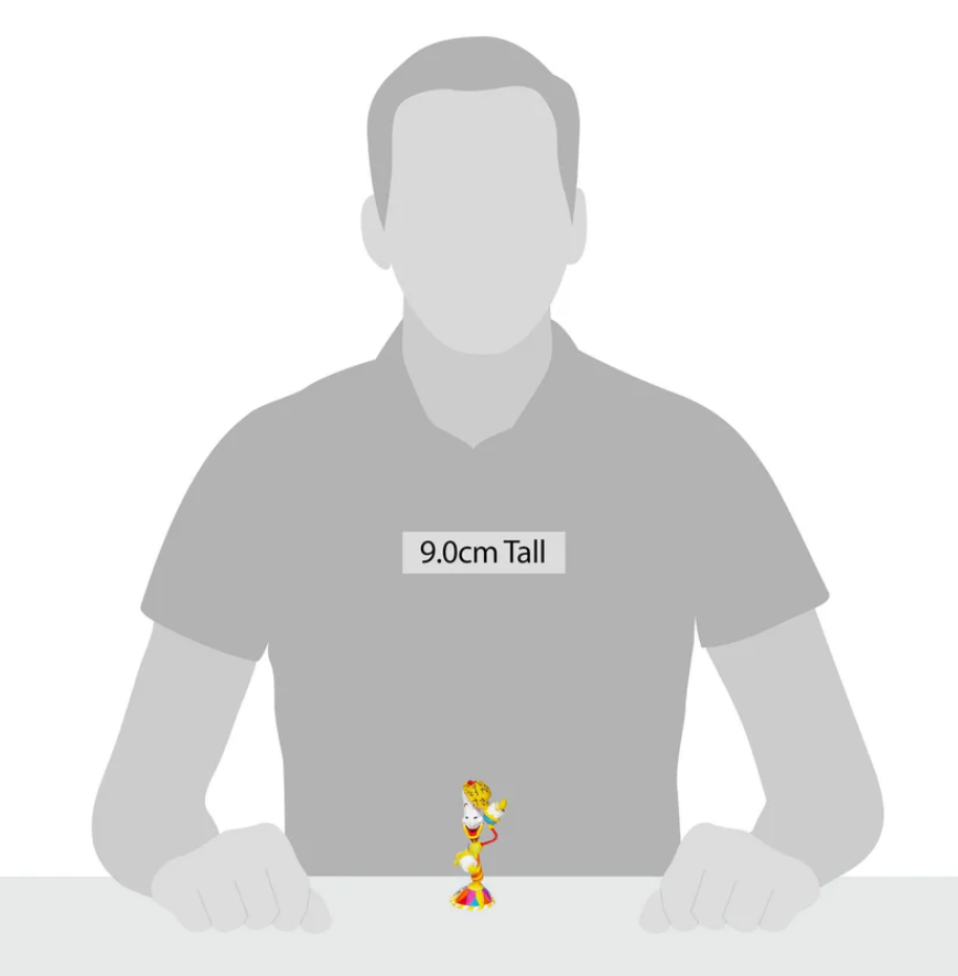 Mini figura Lumière - Disney by Britto