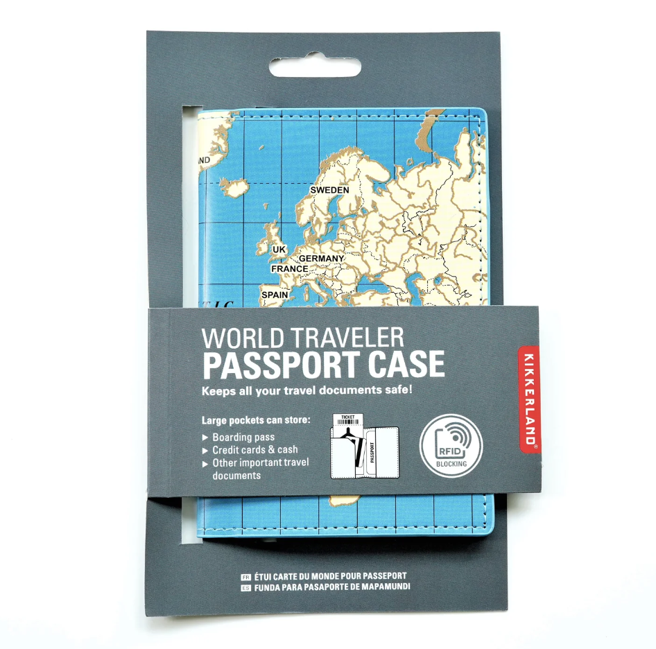 Custodia per Passaporto Mappa