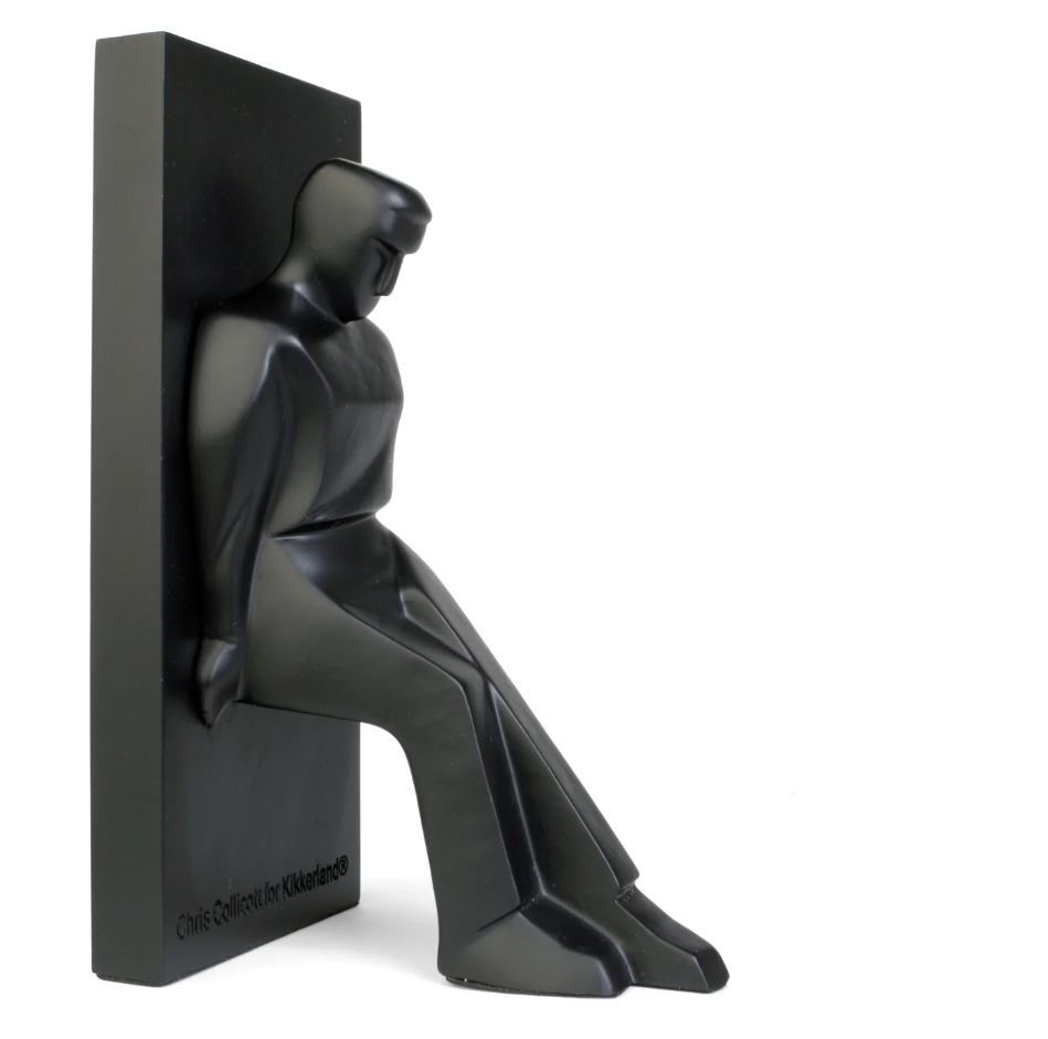 Fermalibri Uomini Appoggiati