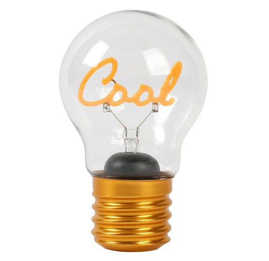 Lucetta a forma di lampadina Cool