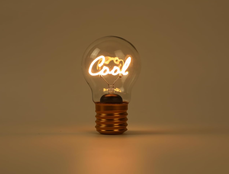Lucetta a forma di lampadina Cool