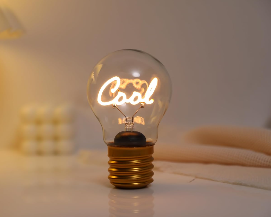 Lucetta a forma di lampadina Cool