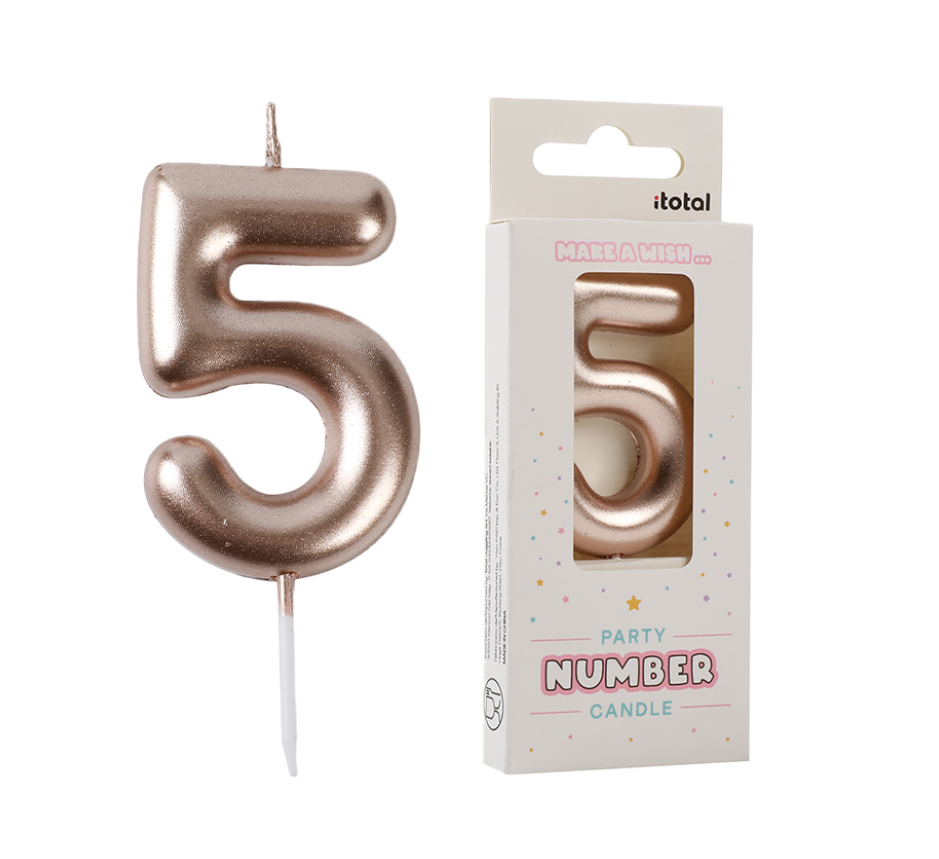 Candelina compleanno numero 5