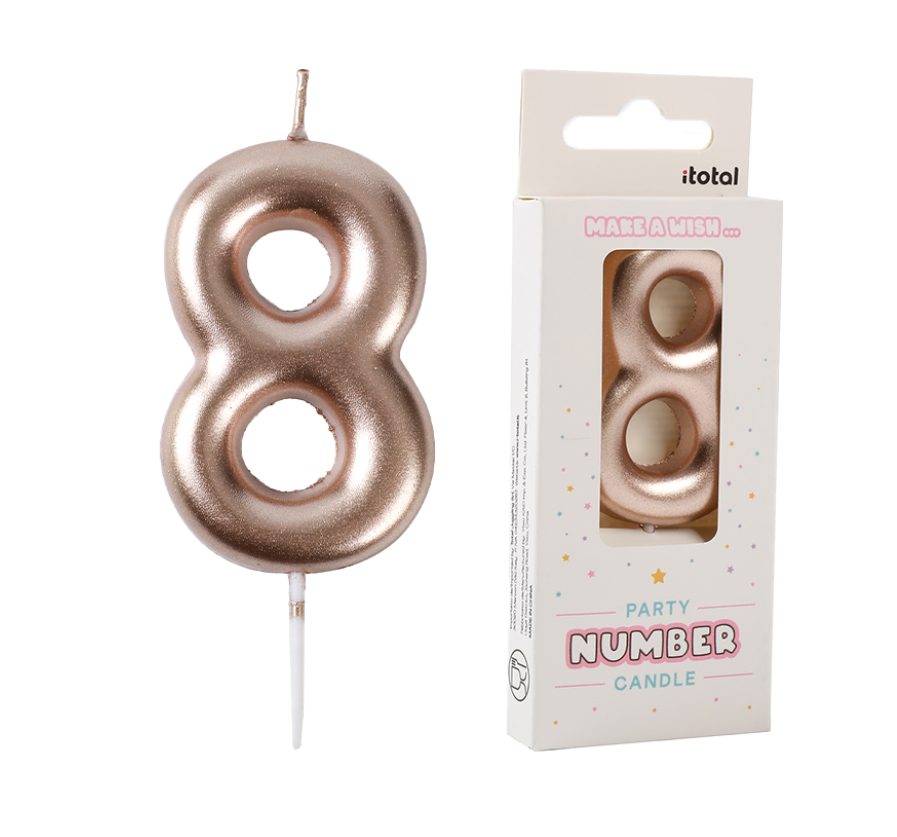 Candelina compleanno numero 8
