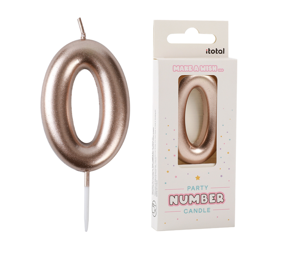 Candelina compleanno numero 0