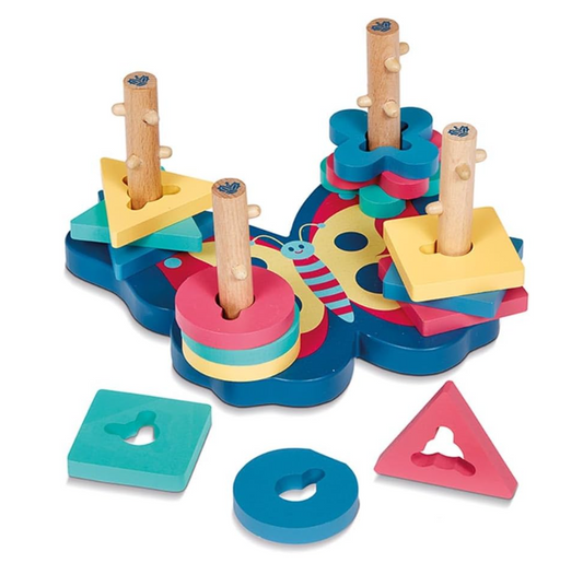 Gioco in legno Farfalla Magica