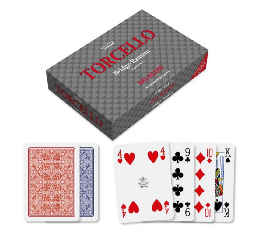 Carte da gioco Ramino Torcello Plastificate