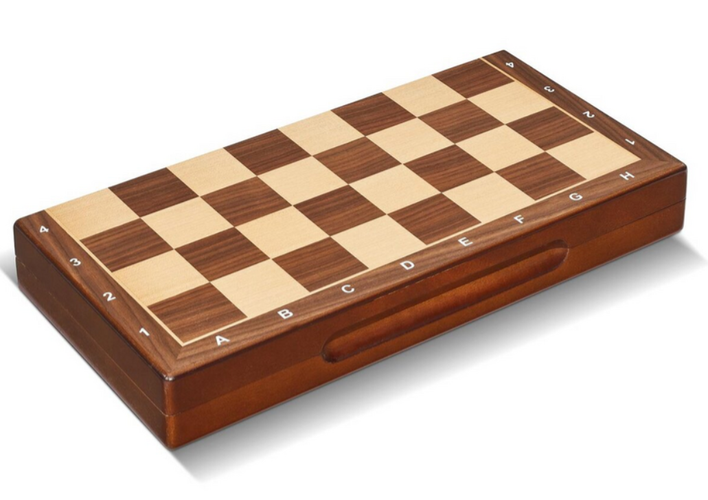 Scacchiera Pieghevole in Legno 36 cm