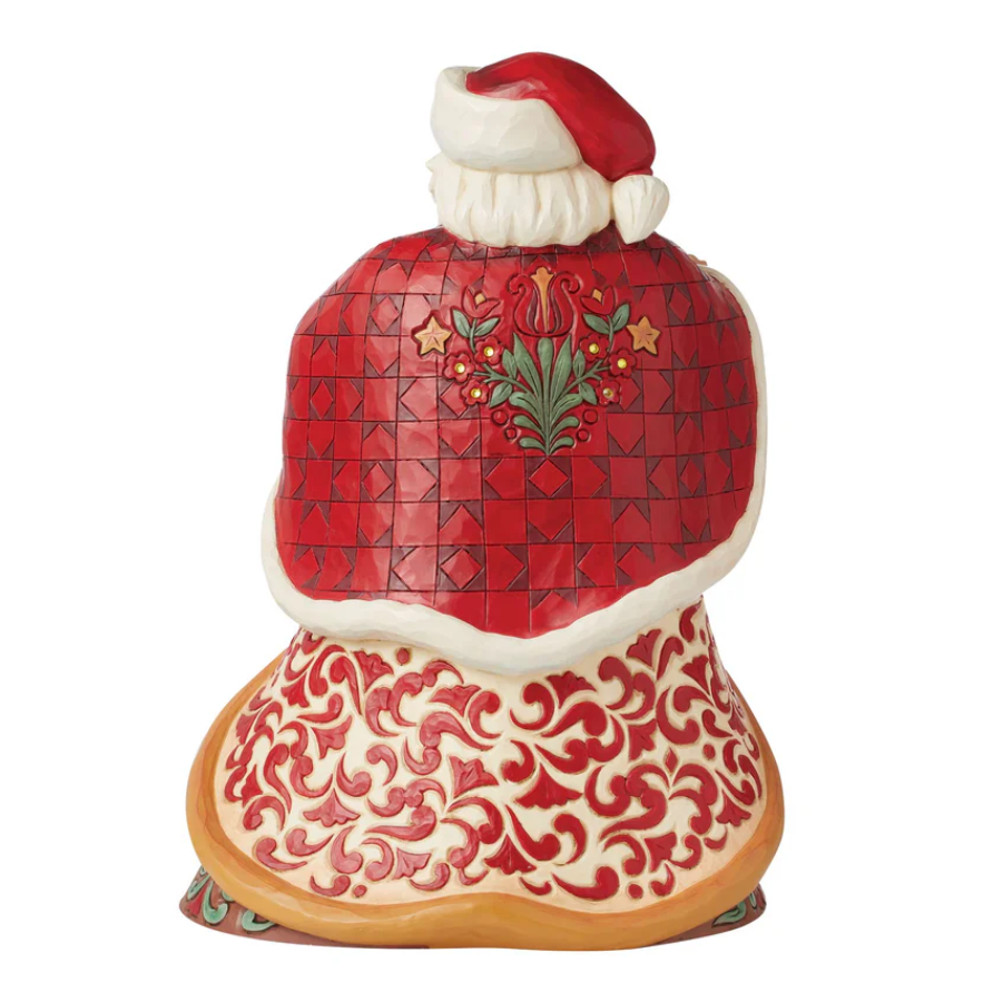 Statuetta Babbo Natale Deluxe in edizione da collezione - Heartwood Creek Jim Shore