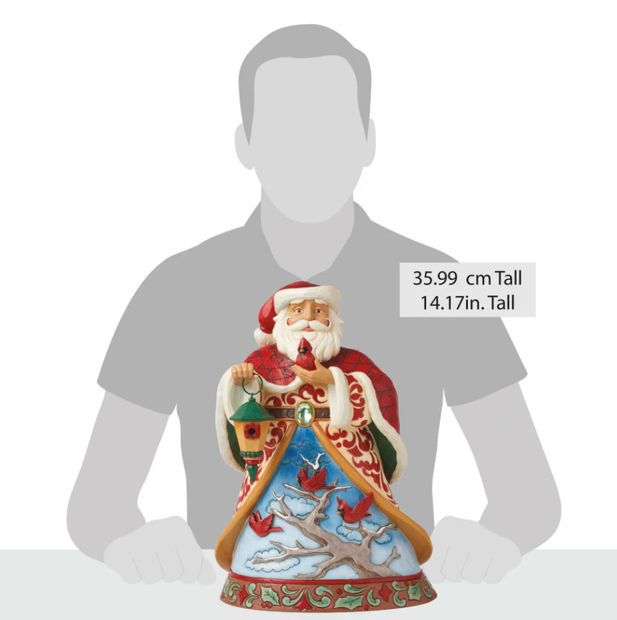 Statuetta Babbo Natale Deluxe in edizione da collezione - Heartwood Creek Jim Shore