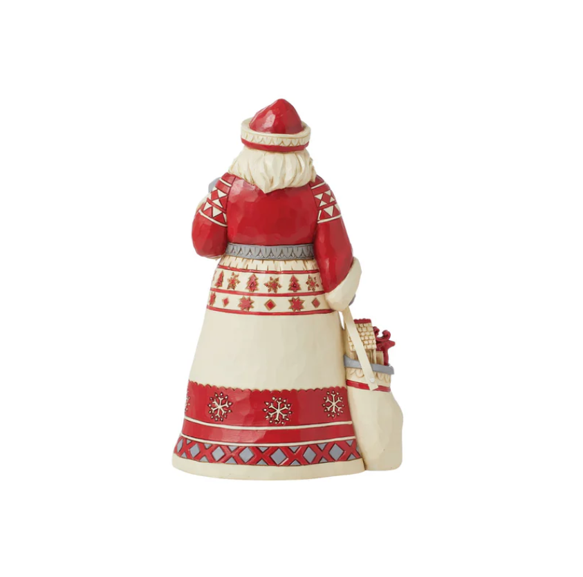 Statuetta Babbo Natale Nordic - Heartwood Creek Jim Shore