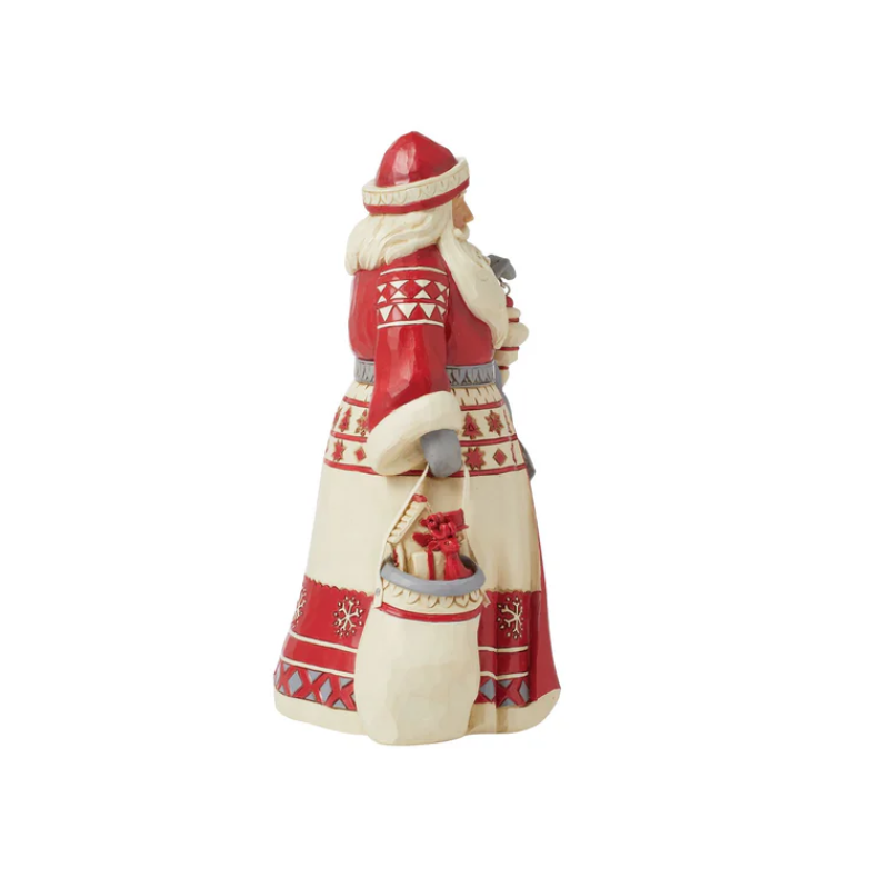 Statuetta Babbo Natale Nordic - Heartwood Creek Jim Shore