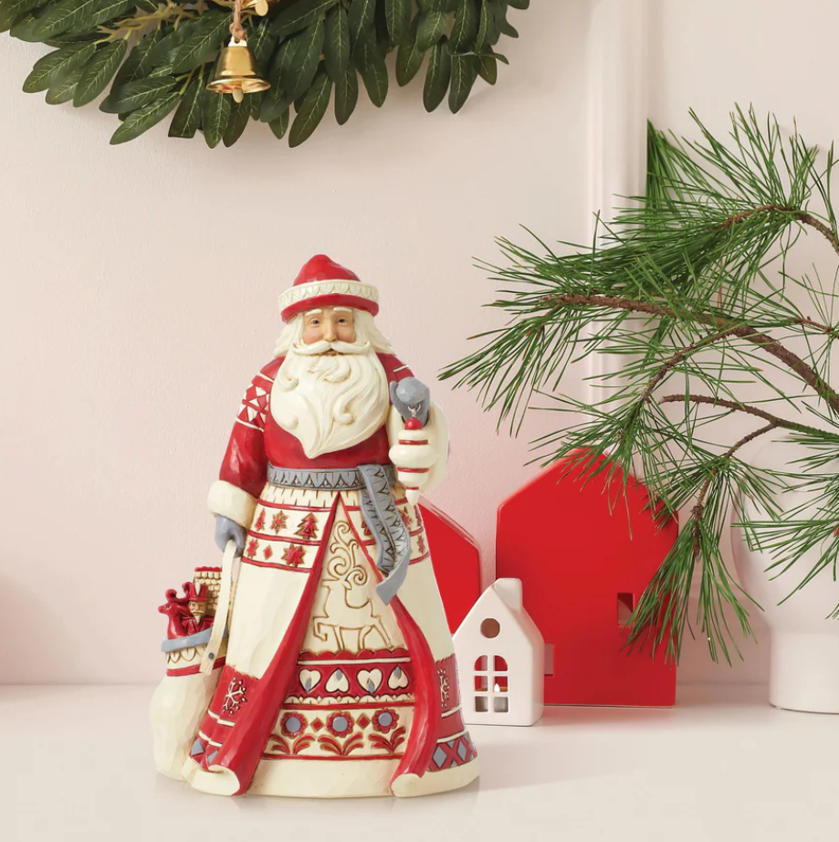 Statuetta Babbo Natale Nordic - Heartwood Creek Jim Shore