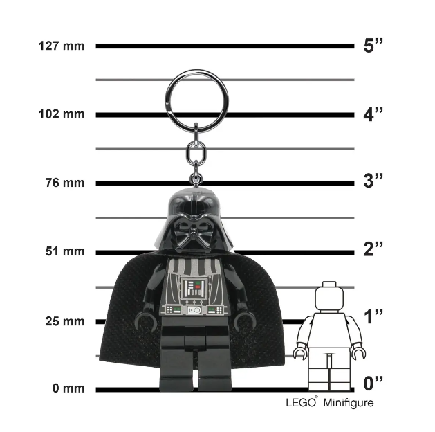 Portachiavi Led Lego Darth Vader