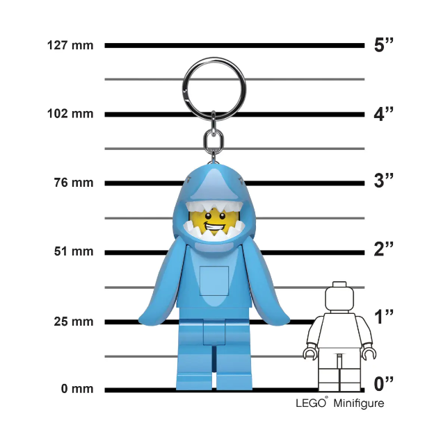 Portachiavi Led Lego Squalo
