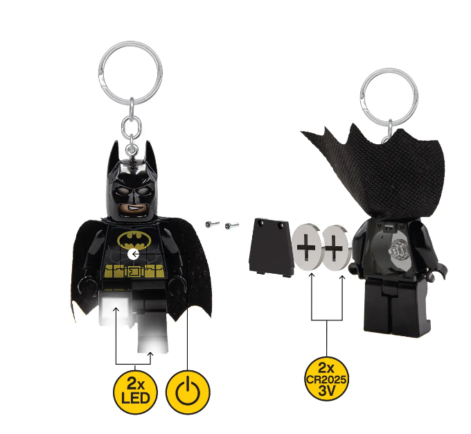 Portachiavi Led Lego Batman