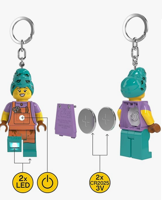 Portachiavi Led Lego Ceramista
