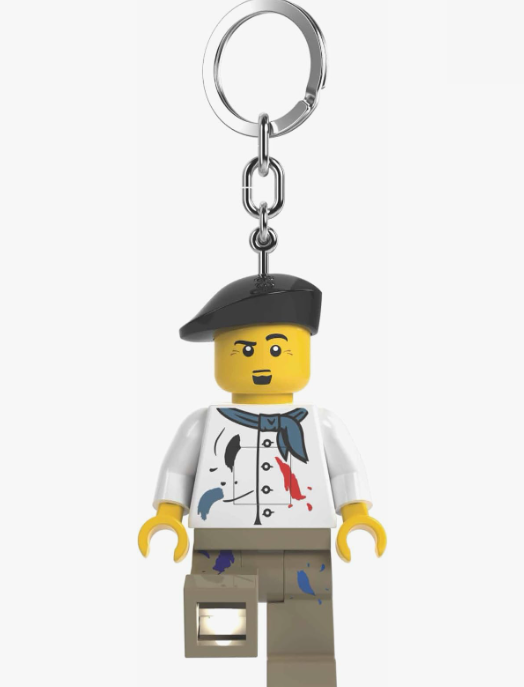 Portachiavi Led Lego Pittore
