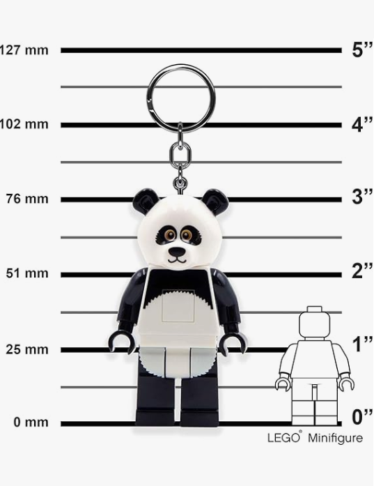 Portachiavi Led Lego Panda