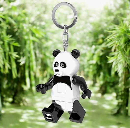 Portachiavi Led Lego Panda