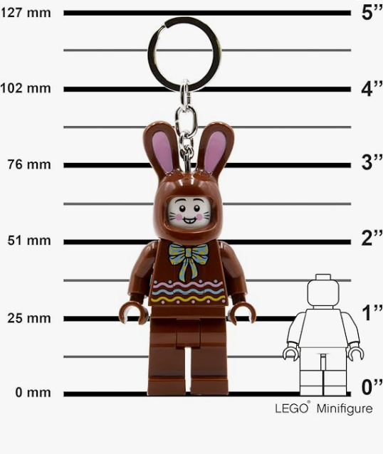 Portachiavi Led Lego Bunny Chocco