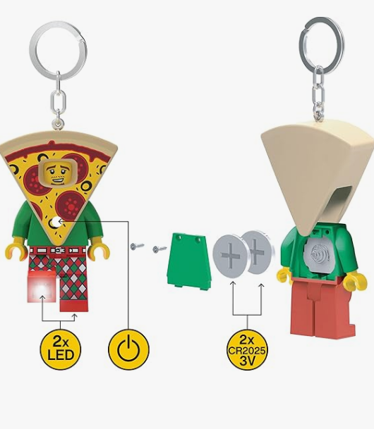 Portachiavi Led Lego Pizza