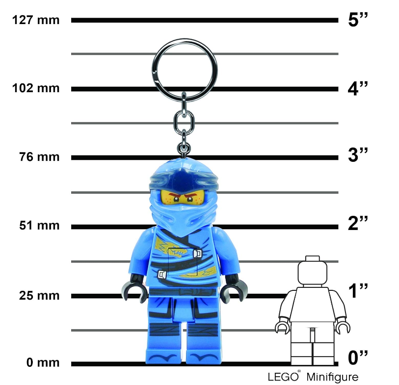 Portachiavi Led Lego Ninjago Jay