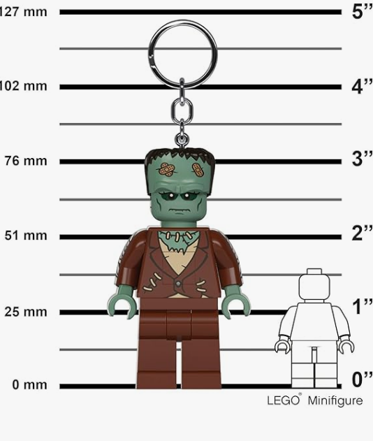 Portachiavi Led Lego Monster