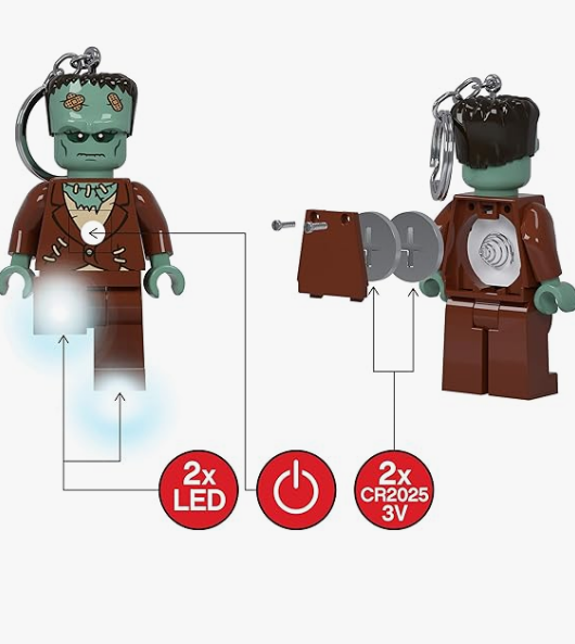 Portachiavi Led Lego Monster