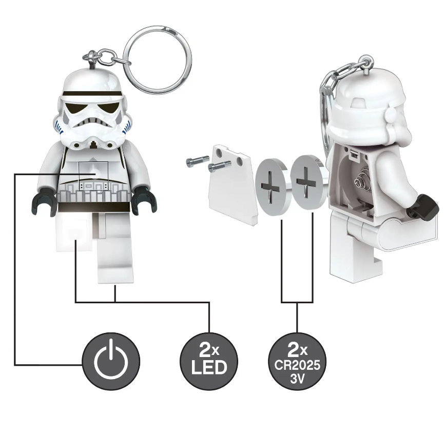 Portachiavi Led Lego Stormtrooper
