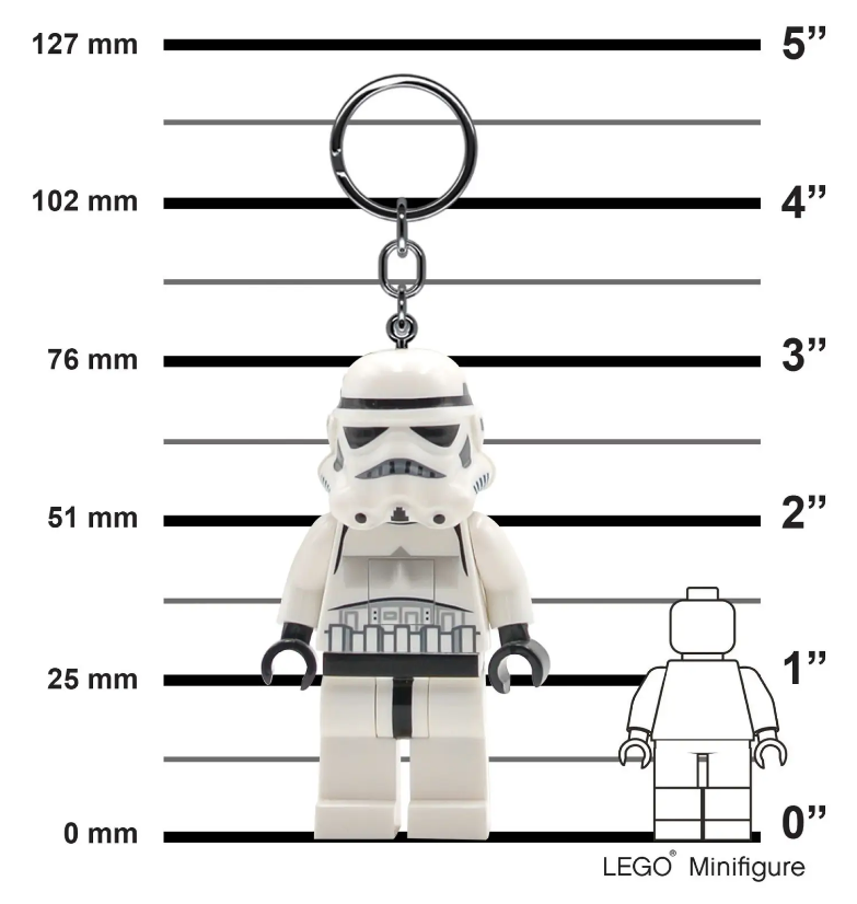 Portachiavi Led Lego Stormtrooper
