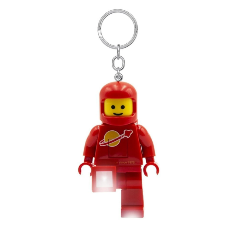 Portachiavi Led Lego Spaceman Rosso