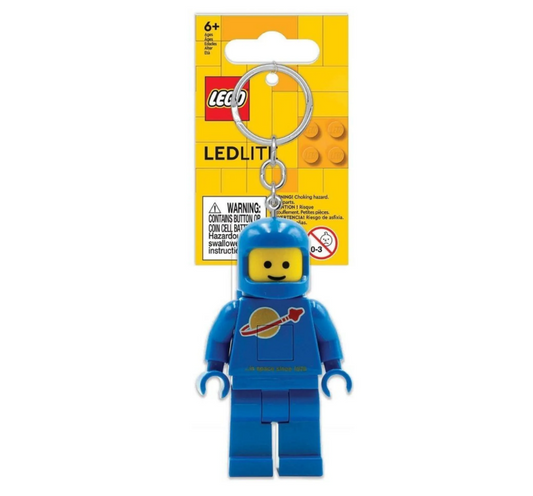Portachiavi Led Lego Spaceman Blu