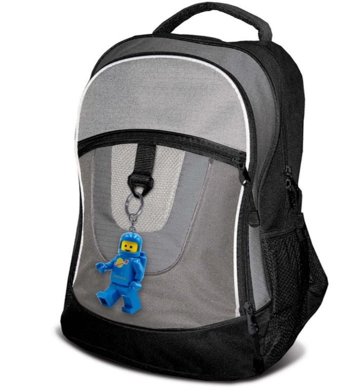 Portachiavi Led Lego Spaceman Blu