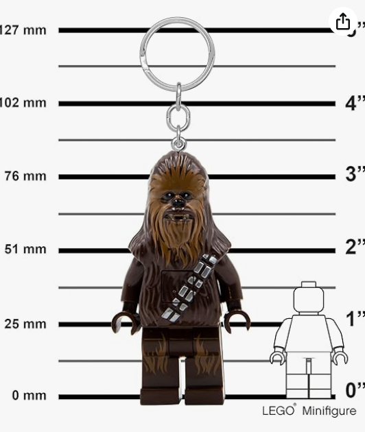 Portachiavi Led Lego Chewbacca