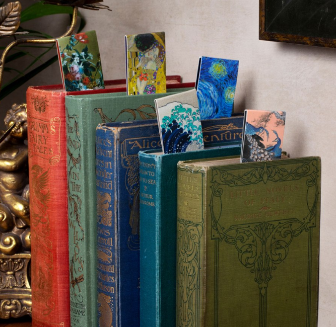 Segnalibro magnetico The Peacocks on tree branch