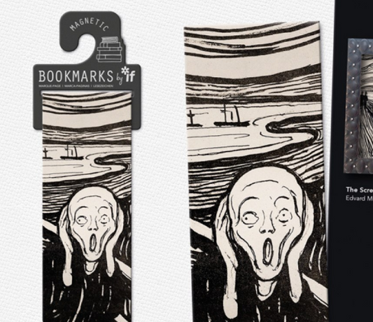 Segnalibro magnetico The Scream Munch