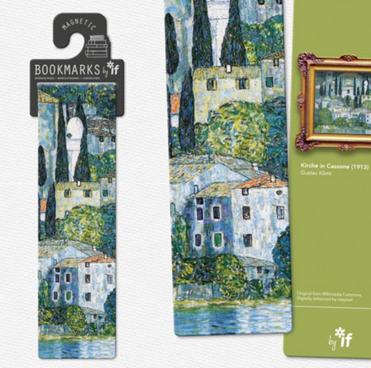 Segnalibro magnetico Kirche in Cassone Klimt