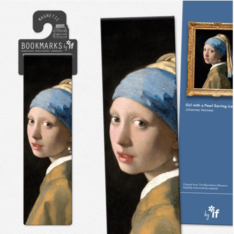 Segnalibro magnetico Girl whith a Pearl Earring