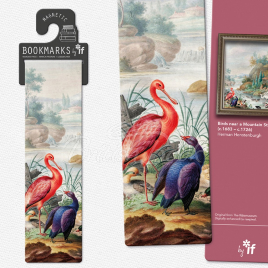 Segnalibro magnetico Birds near a Mountain Stream